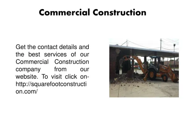 Commercial Construction