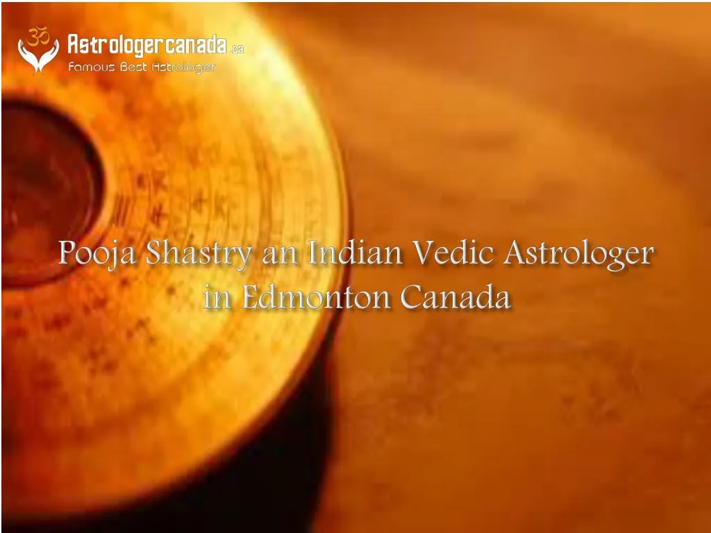 pooja shastry an indian vedic astrologer in edmonton canada