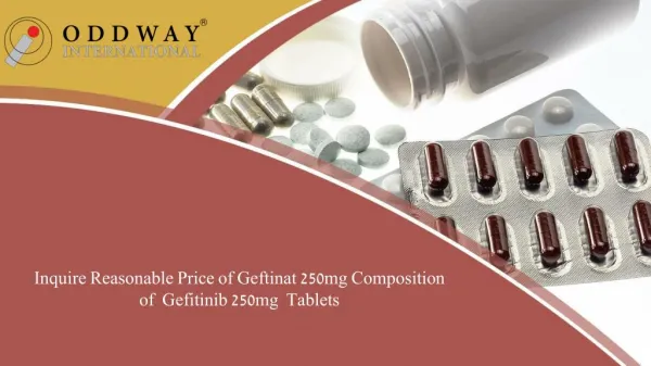 Geftinat Gefitinib Tablets | Anticancer Drugs Wholesale Suppliers