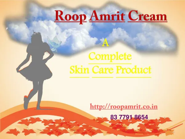 Roop Amrit Cream | Roop Amrit