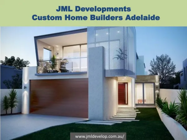 Leading Custom Home Builder in Adelaide - JML