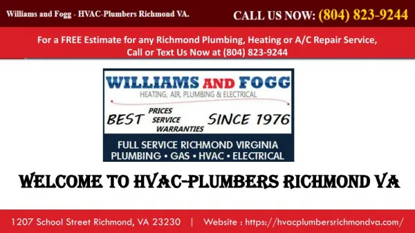 HVAC Repair Richmond VA | HVAC Richmond VA