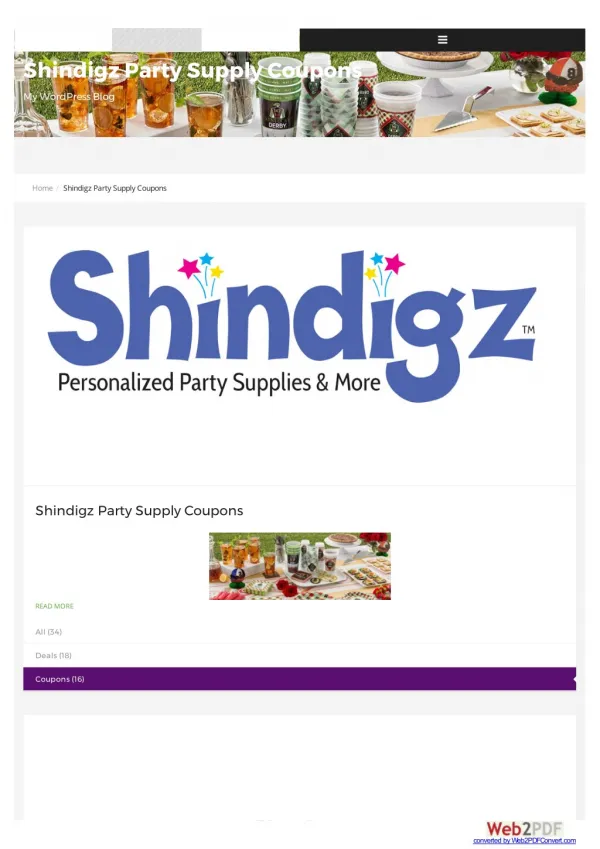 Shindigz promo code