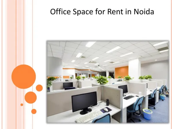 office space for rent in noida