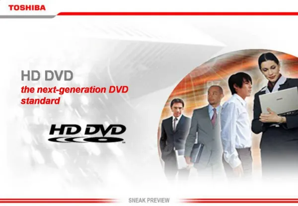 HD DVD the next-generation DVD standard