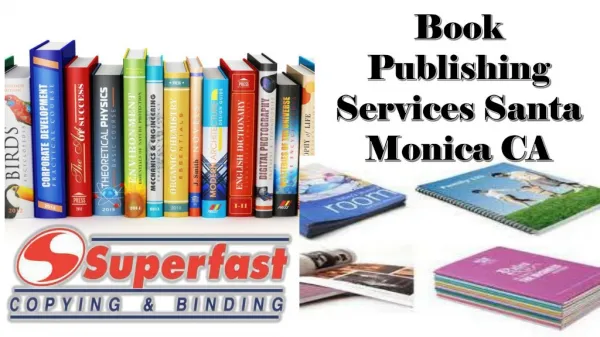 Book publishing services santa monica ca