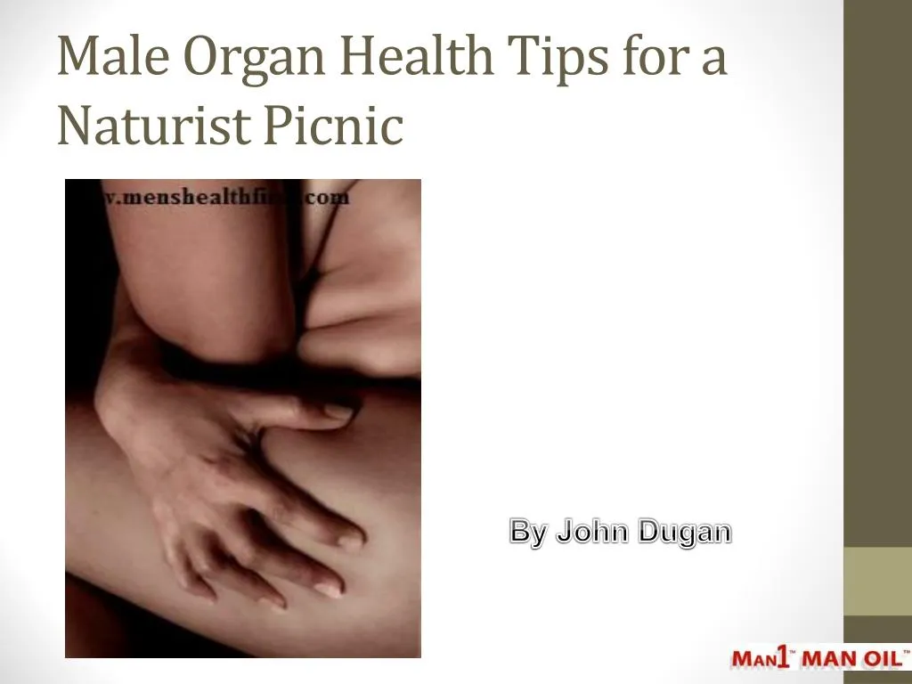 male organ health tips for a naturist picnic