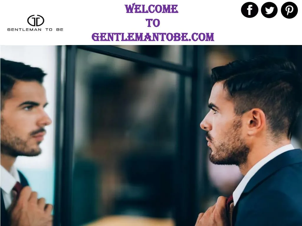 welcome to gentlemantobe com