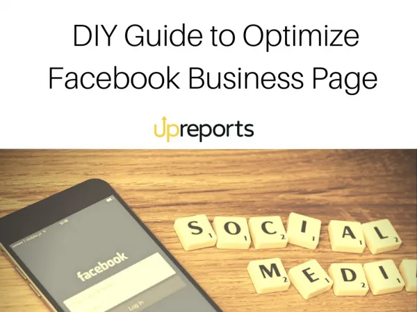 Facebook Page Optimization Guide for Business