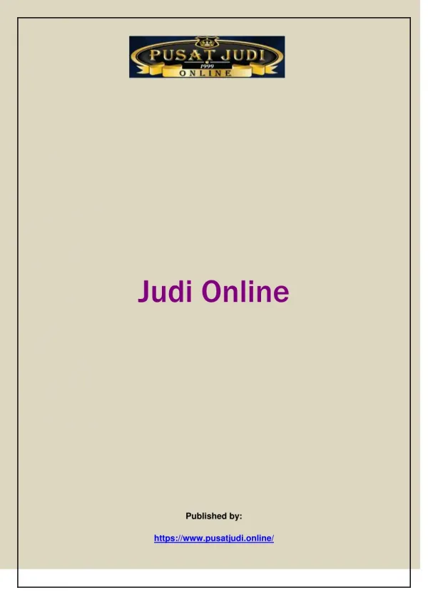 judi online