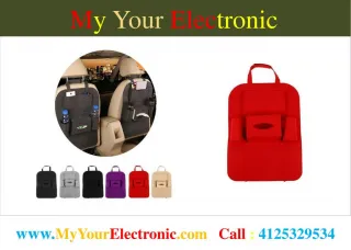 Car Seat Cover Organizer Holder - slide 1