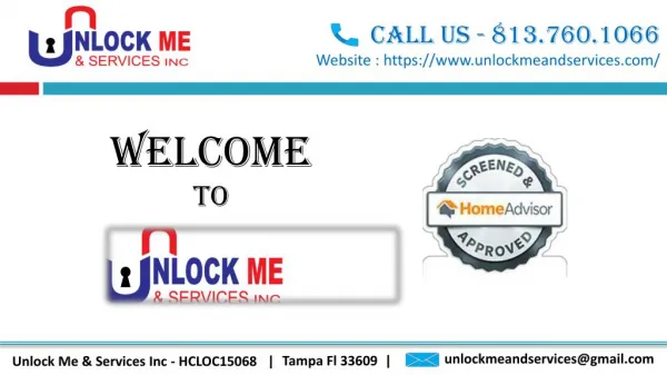 Locksmith Tampa FL | Commercial & Residential Locksmith