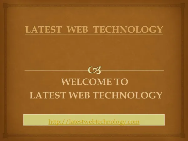 Latest Web Technology News