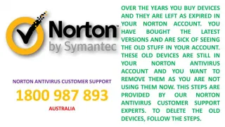 How to Remove Old (Expired) Devices from Norton Account- By Norton Tech Support Team