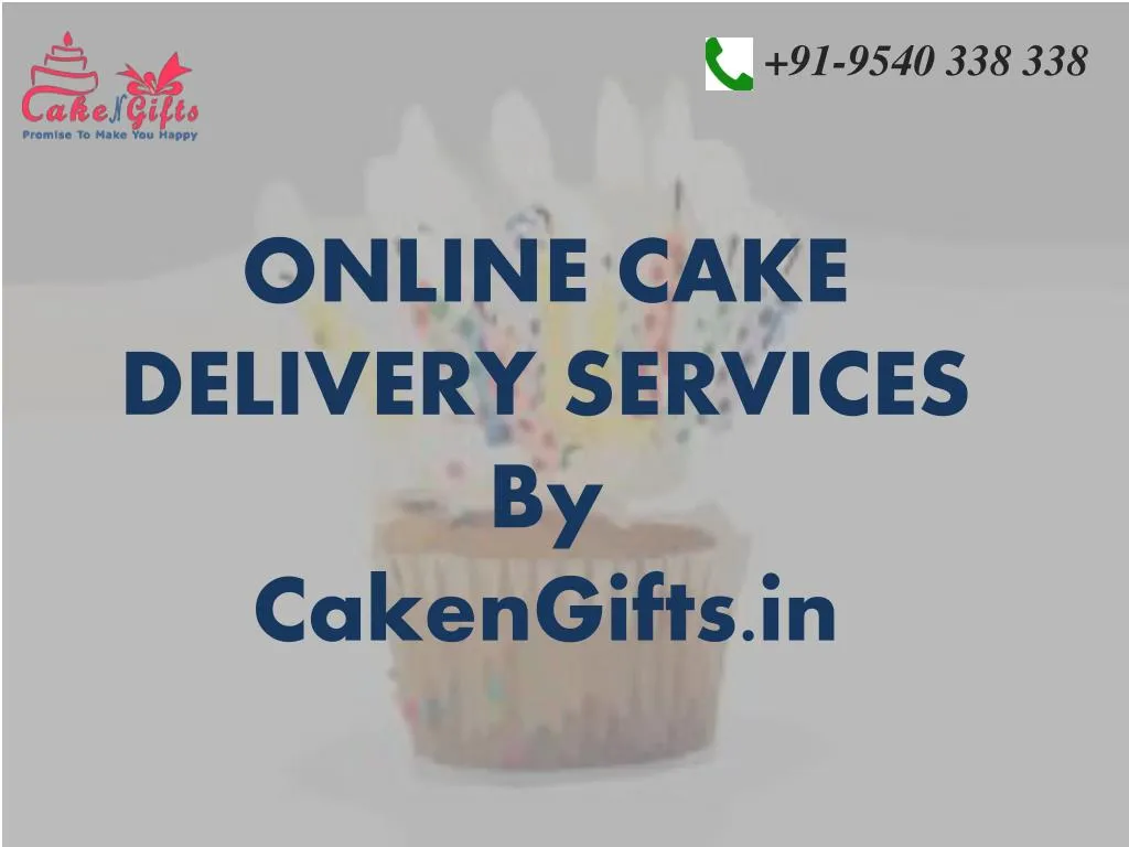 online cake delivery services by cakengifts in