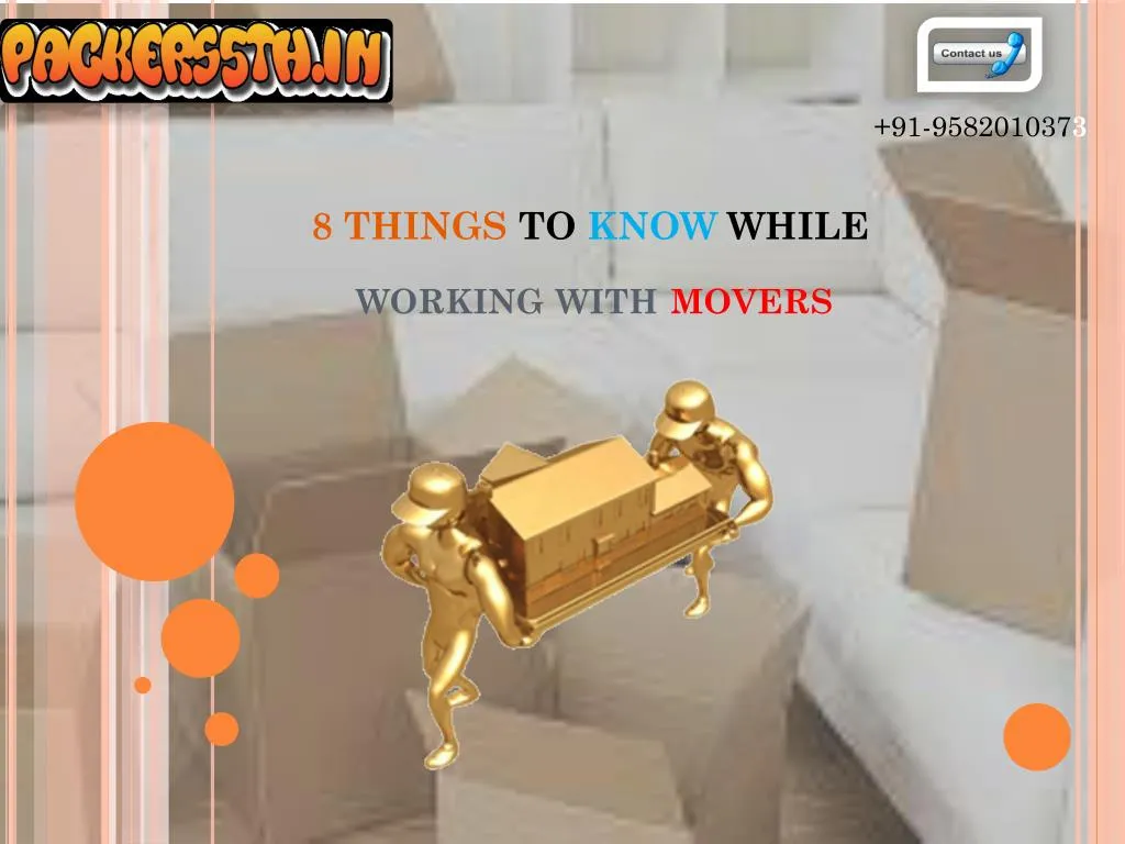 working with movers