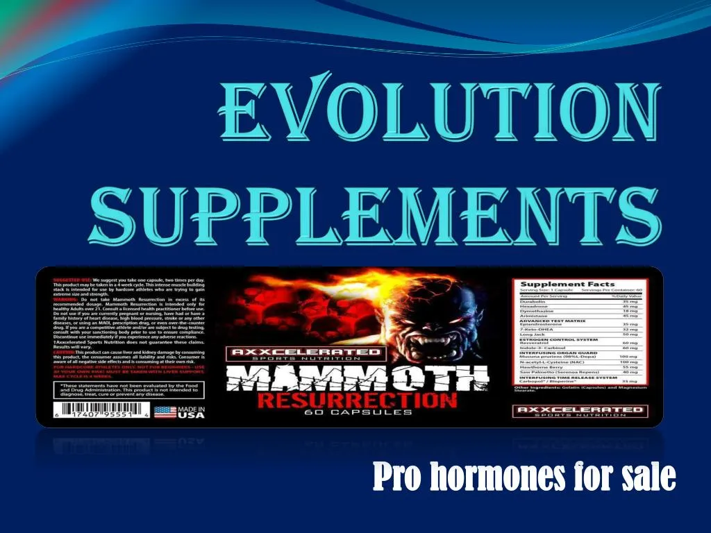 evolution supplements