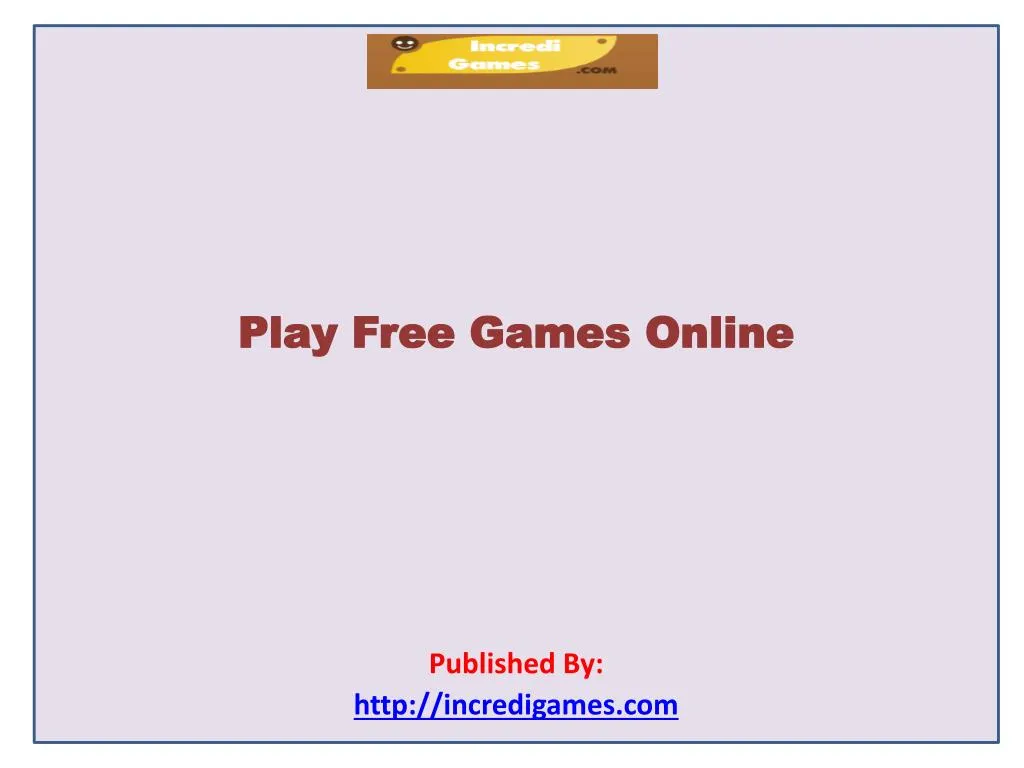 play free games online published by http incredigames com