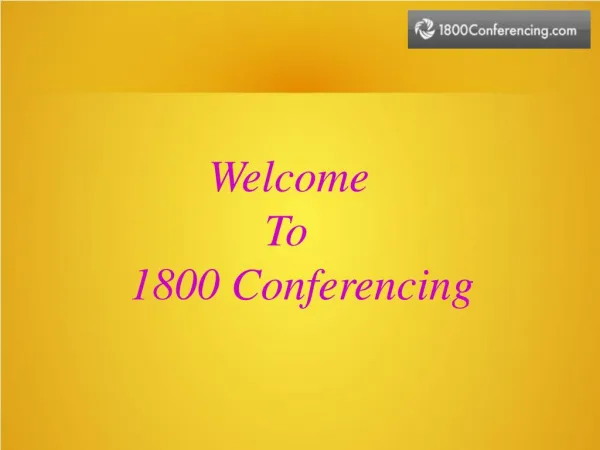 1800 Conferencing