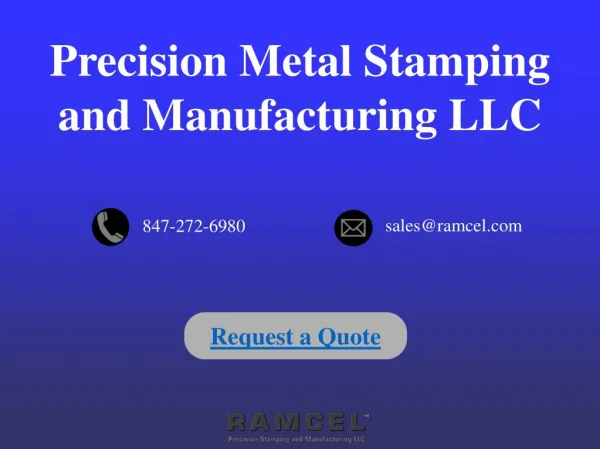 Unique Custom Metal Stamping