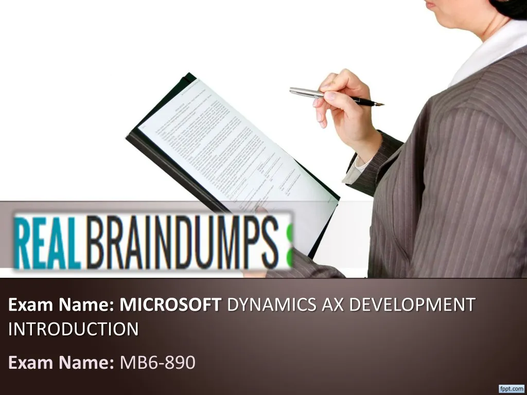 exam name microsoft dynamics ax development