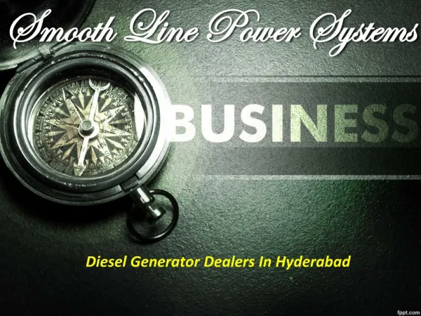 Diesel generator dealers in Hyderabad