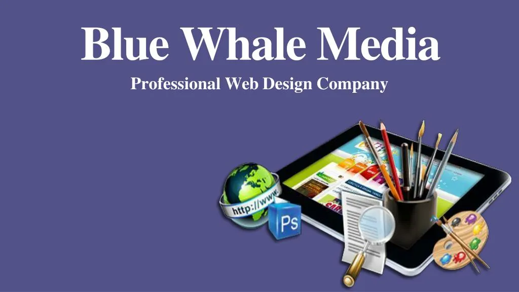 blue whale media professional web design company