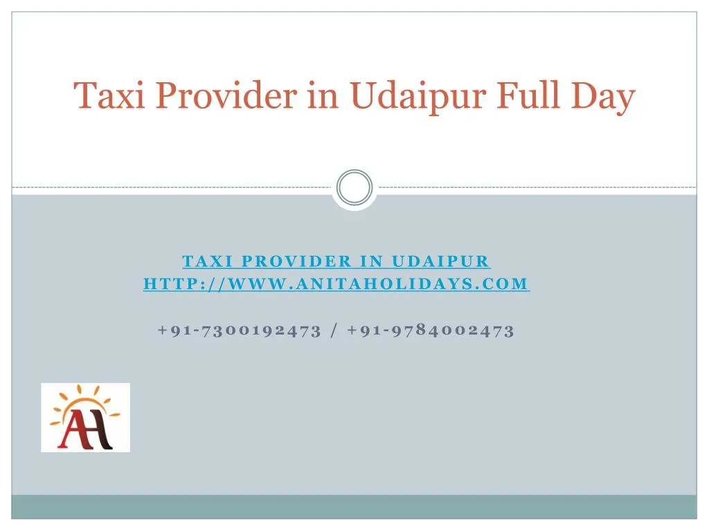 taxi provider in udaipur full day
