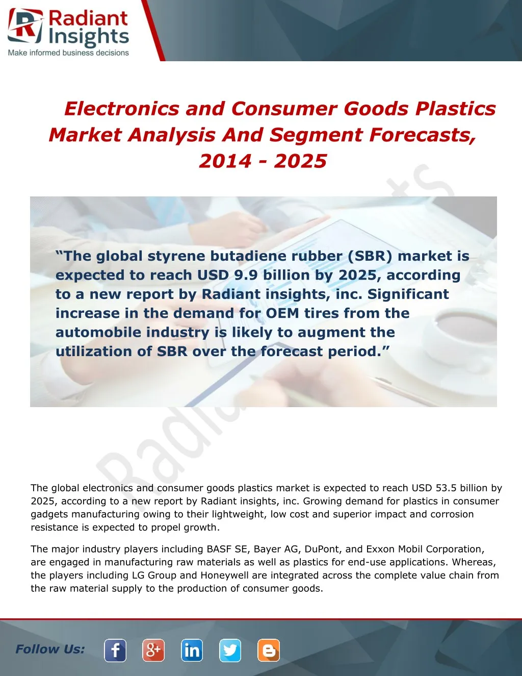 electronics and consumer goods plastics market