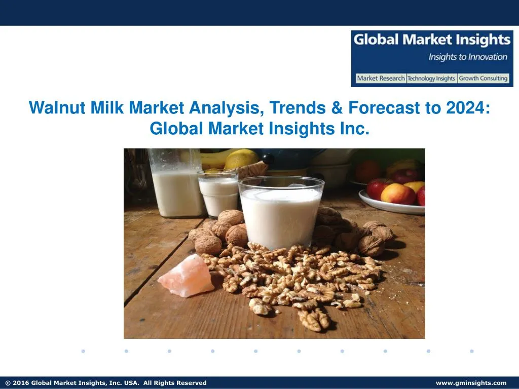 walnut milk market analysis trends forecast