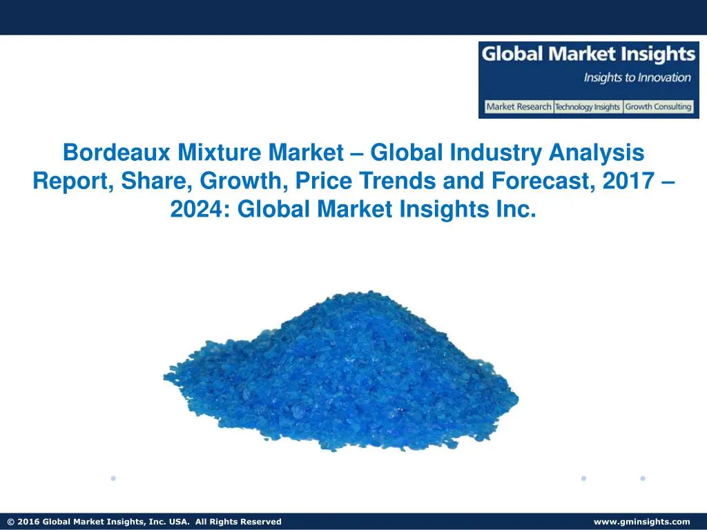 bordeaux mixture market global industry analysis