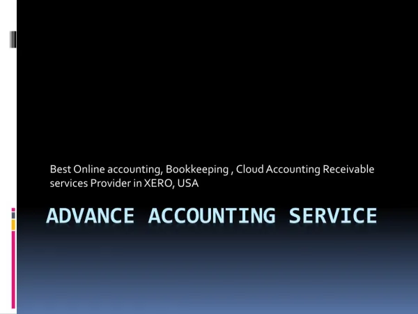 Cloud Accounts Receivable in XERO | Global Accounting Services Provider