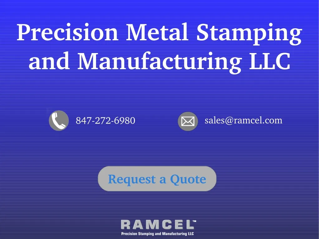 precision metal stamping and manufacturing llc