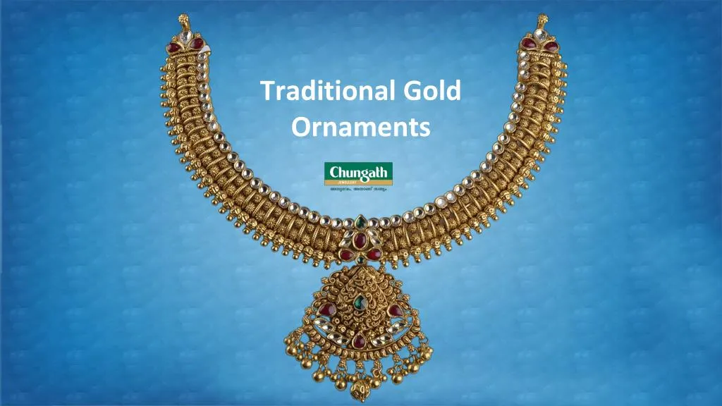 traditional gold ornaments