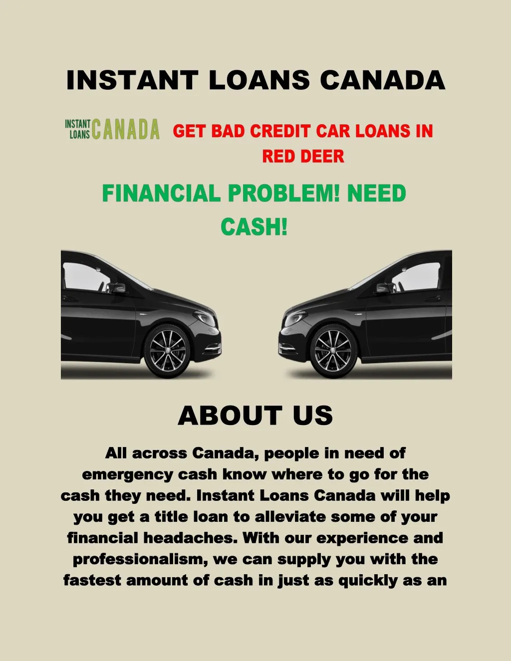 instant loans canada