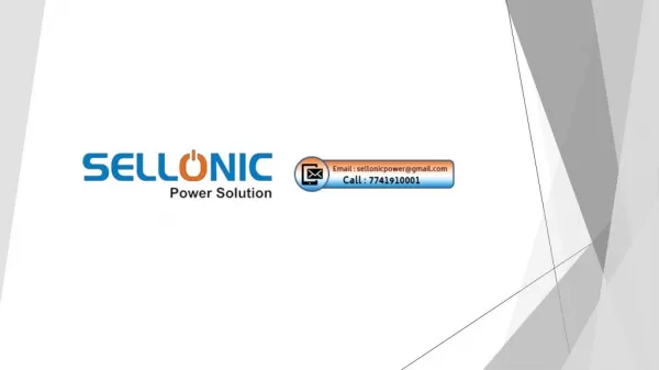LED Lights Manufacturers in Pune - Sellonic Power Solution