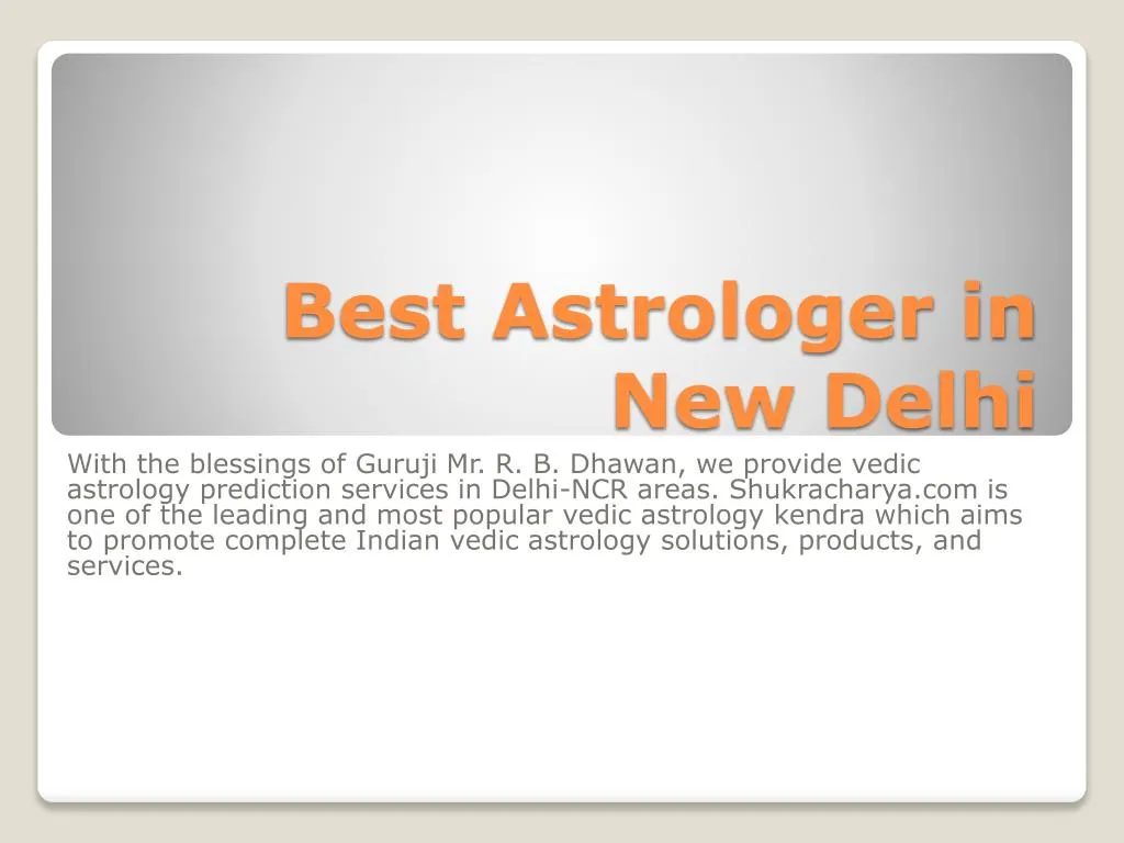 best astrologer in new delhi