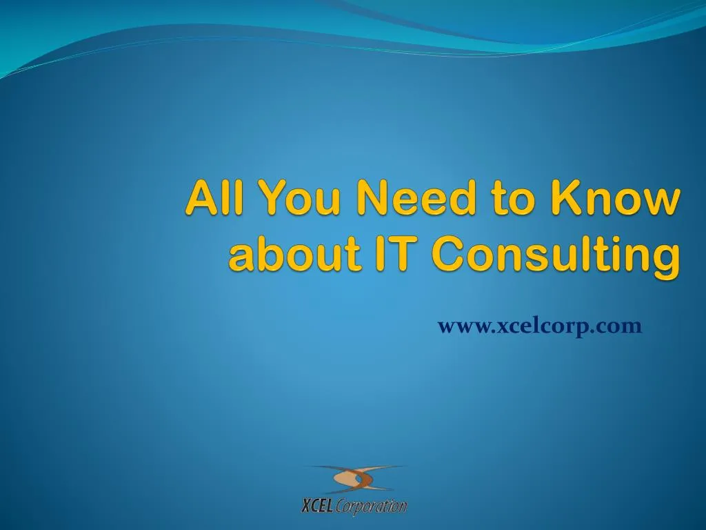 all you need to know about it consulting