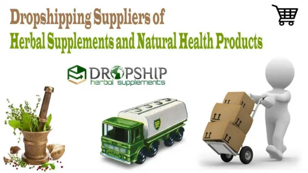 Dropshipping Suppliers of Herbal Supplements and Natural Health Products