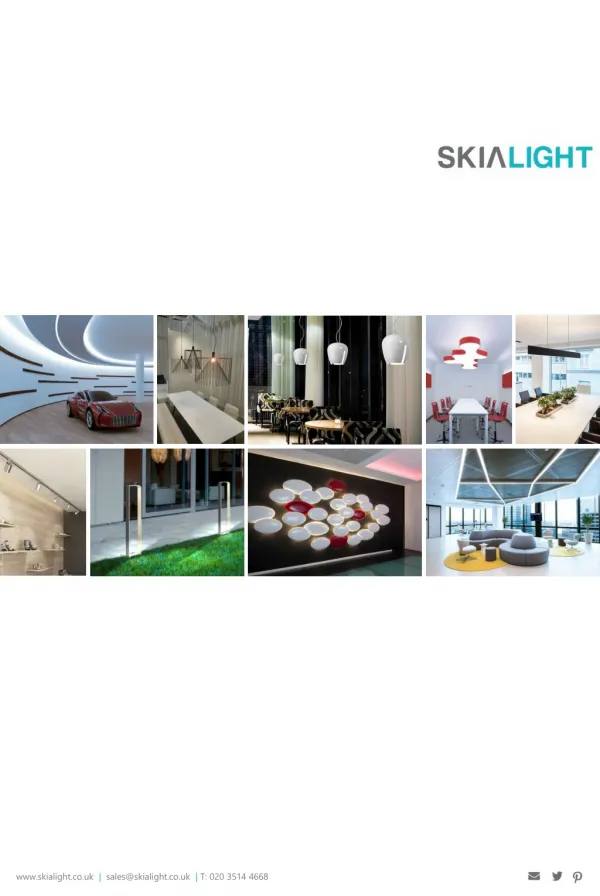 Best Slamp, Architectural Light Fittings from SKIALIGHT