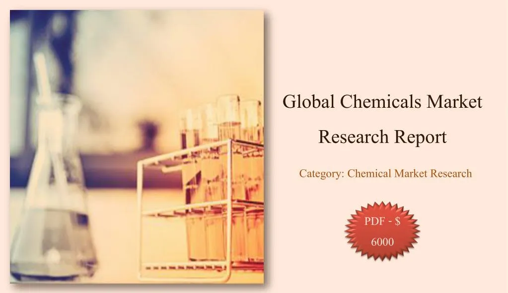 global chemicals market research report