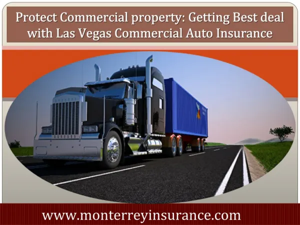 Las Vegas Commercial Auto Insurance