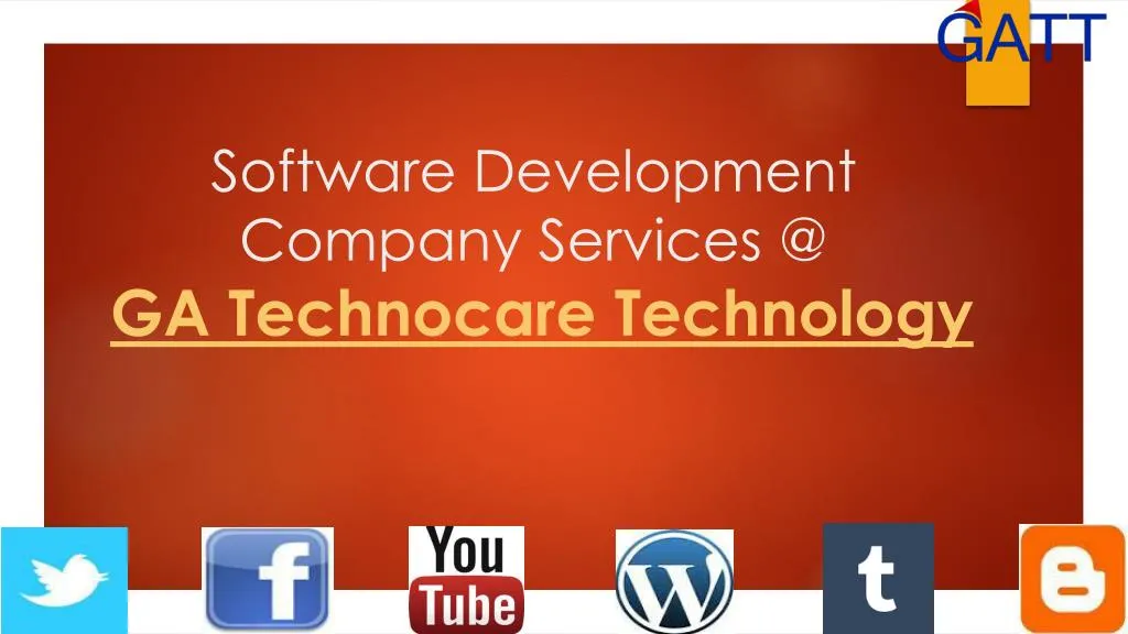 software development company services @ ga technocare technology