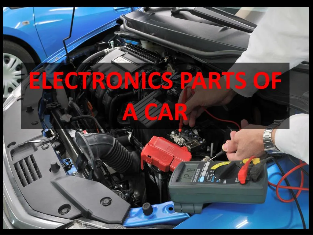 electronics parts of a car