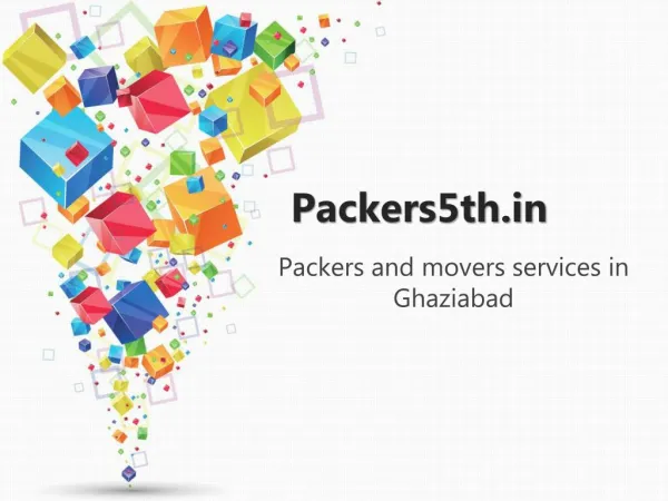 Packers5th.in packers and Movers in Ghaziabad