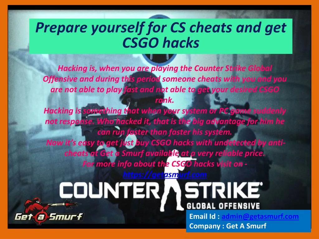 prepare yourself for cs cheats and get csgo hacks