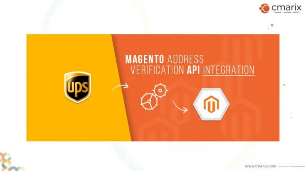 Magento Address Verification API Integration