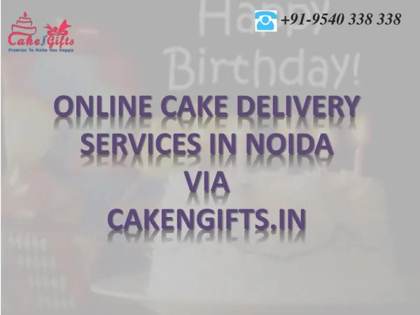 Online cake delivery services in delhi by CakenGifts.in