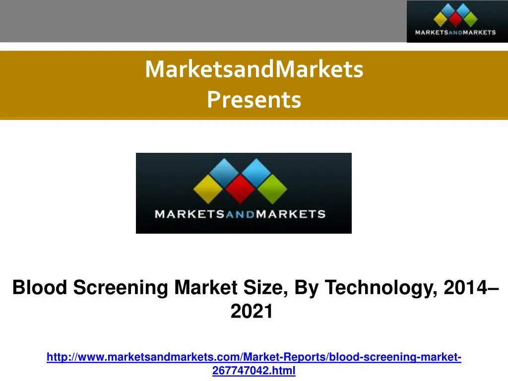 marketsandmarkets presents