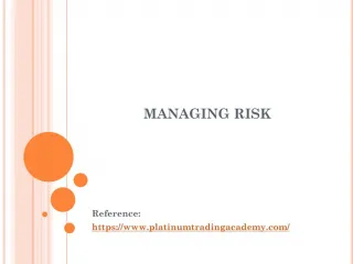 MANAGING RISK - slide 1